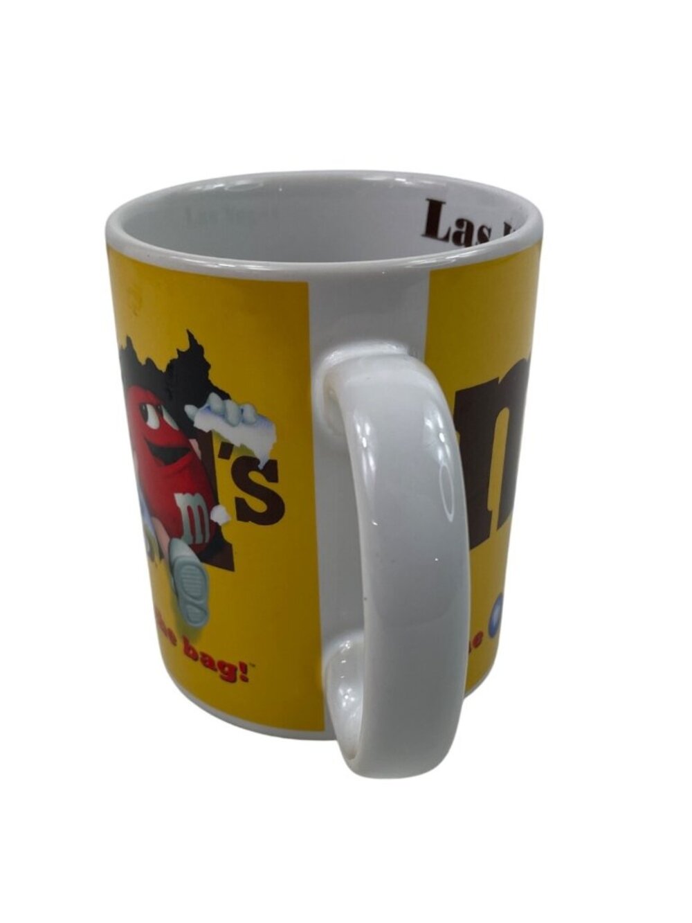 M&M World Ceramic Coffee Mug Las Vegas Souvenir Cup - Picture 4 of 8